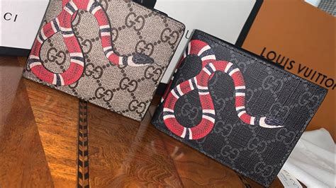 gucci green snake belt|Gucci wallet snake original.